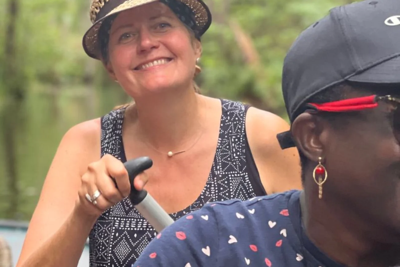 Silke Meyer, Ruth Baha-Unger im Boot