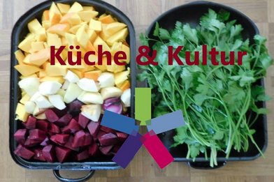 zwei Schüsseln mit Gemüse und Schriftzug - Copyright: Silke Meyer