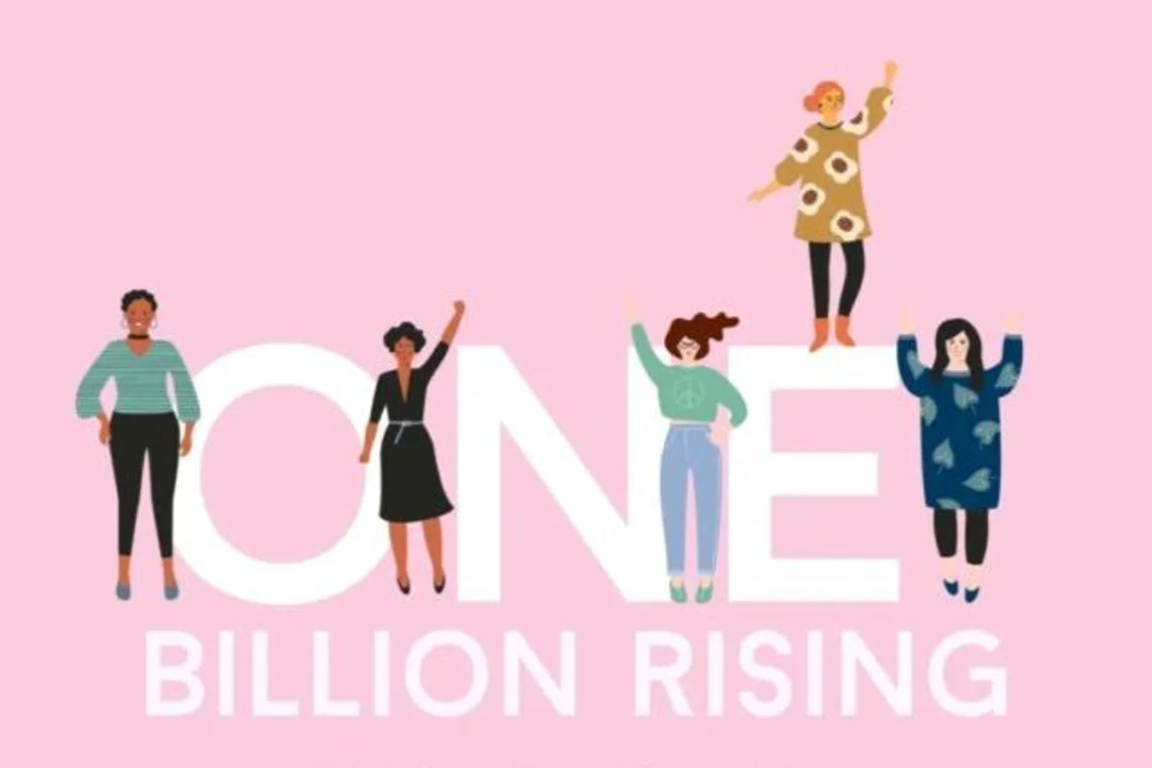 Zeichnung von tanzenden Menschen