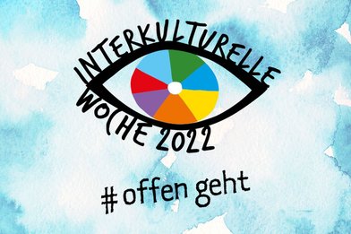 Logo der Interkulturellen Woche 2022 - Copyright: Ökumenischer Vorbereitungsausschuss zur Interkulturellen Woche 