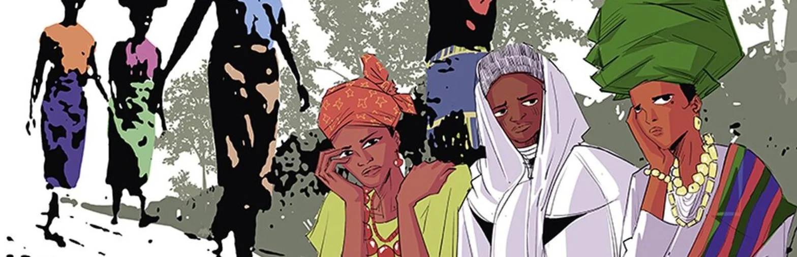 Zeichnung von Frauen 