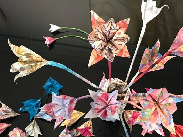 Origami-Blüten