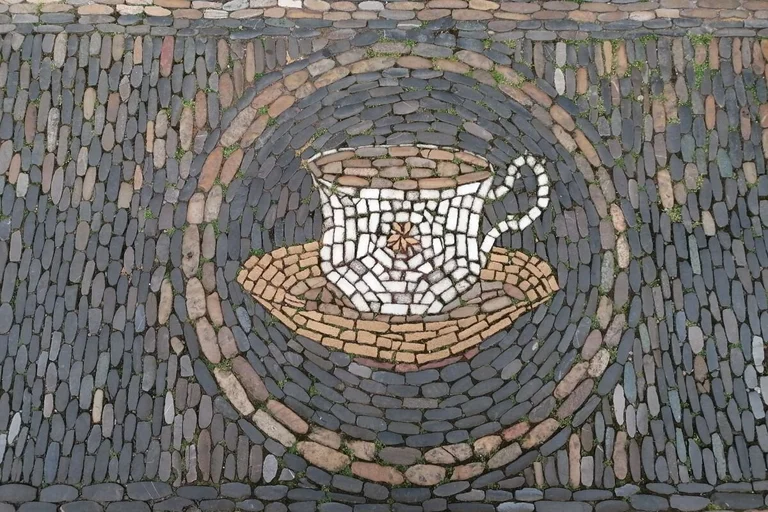 Steinmosaik Kaffeetasse