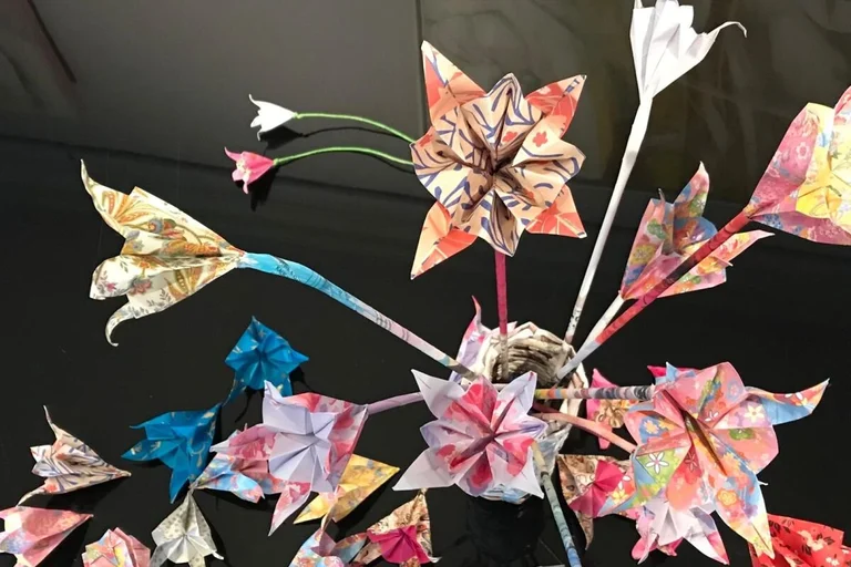 Origami-Blüten